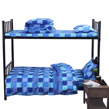 三极户外(Tri-Polar) TP2855 150*205cm 新疆长绒棉被芯+40纱织全棉被罩 学生格 被子 (计价单位：件) 学生格