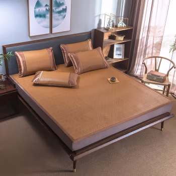 伊伊爱 D02000073 90*195cm 双面洛卡卡系列可折叠水洗 藤席套装 1.00 件/套 (计价单位：套) 洛卡卡