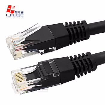 酷比客(L-CUBIC) LCLN6RRECBK-15M 六类 网络线 15.00 米/根 (计价单位：根) 黑色
