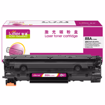 智通(ZT) ZT-CC388A 标准版 打印量1500页 适用HP P1007 硒鼓 1.00 只/支 (计价单位：支) 黑色