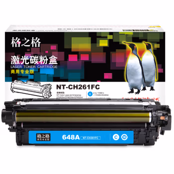 格之格 NT-CH261FC商用专业版 11000页HP Color LaserJet CP4025n/CP4025dn/CP4525n 硒鼓 1.00 只/支 (计价单位：支) 青色