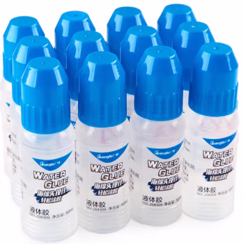 广博(GuangBo) WJS8309 50ml 海绵头液体胶 (计价单位：个) 蓝白