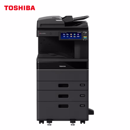 东芝(TOSHIBA) FC-5525AC+自动输稿器+双面器+双纸盒+大容量供纸器 复合机 (计价单位：台) 黑色