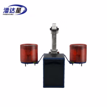 潘达星 PDX-JSD9 3W DC5V 红光 5000K LED 太阳能语音警示灯 1.00 盏/台 (计价单位：台) 红黑色