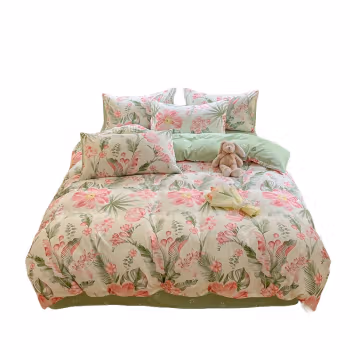 纺语柔 F1029 三件套 床上套件 (计价单位：套) 幽兰花香