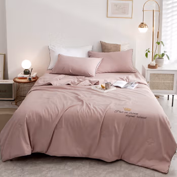 伊伊爱 BZ0TDC2100737 /220*240cm 皇冠 四季棉大豆抗菌防螨夏被 1.00 件/条 (计价单位：条) 豆沙