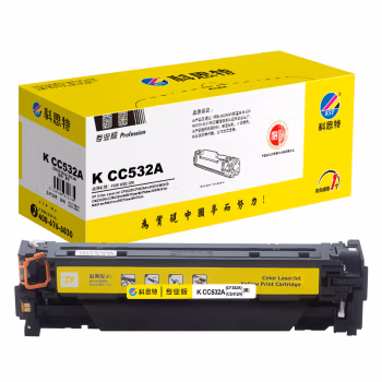 科思特 K CC532A 专业版 打印量约2800页 硒鼓 (计价单位：只) 黄色