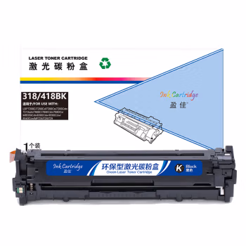 盈佳(Ink Cartridge) YJ-318/418-B  商专版 打印量约3500页 硒鼓 (计价单位：只) 黑色