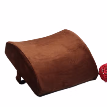 汉司家纺 臻舒腰靠 34*32*12cm 靠垫 1.00 件/个 (计价单位：个) 咖啡色