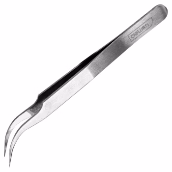 得力工具 DL396203 镊子 (计价单位：把) 银色