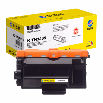 科思特 K TN3435 专业版 约3000页 适用兄弟HL5595DN 等 粉盒 1.00 只/支 (计价单位：支) 黑色