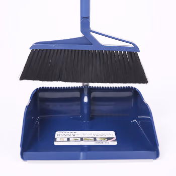 茶花(CHAHUA) 1725 易洁 扫帚撮箕套装 (计价单位：把) 蓝色