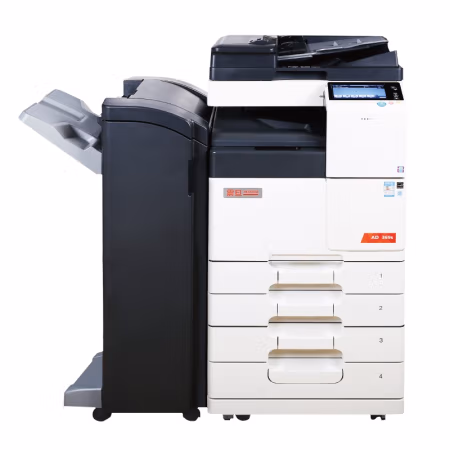 震旦(AURORA) AD369S 双面输稿器+四层纸盒+鞍式装订器+工作台 A3黑白多功能数码复合机 (计价单位：台) 白色