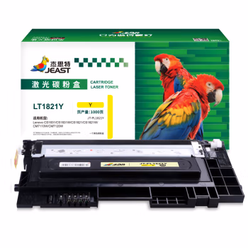 杰思特 JT-PL1821Y 带芯片 打印量：1000页 适用机型：Lenovo CS1831/CS1831W/CS1821/CS1821W/CM7110W 硒鼓 1.00 只/支 (计价单位：支) 黄色
