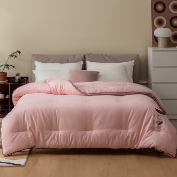 伊伊爱 BZ0BZF2100878 /220*240cm 全棉SO提花大豆秋冬被 1.00 件/条 (计价单位：条) 荧光粉