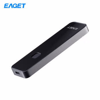 忆捷（EAGET） FM2-2T 102.4*30.4*9.4mm35gType-c USB 3.2 指纹识别 SM4国密算法 移动存储硬盘 (计价单位：个) 黑色