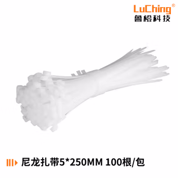 鲁橙(Luching) LC08525 扎带 (计价单位：包) 白色