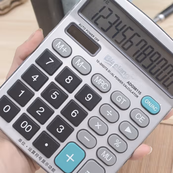 晨光(M&G) ADG98115 12位数字显示桌面型 计算器 (计价单位：台) 银色