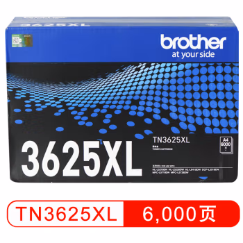 兄弟(brother) TN3625XL 6000页 适用DCP-L5518DN、HL-L5218DN、HL-L5228DW、HL-L6418DW 鼓组件 (计价单位：只) 黑色