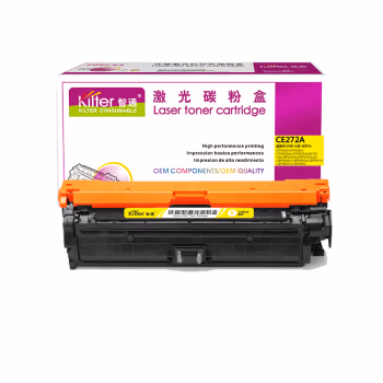 智通(ZT) CE272A 带芯片 15000页 适用惠普HP LaserJet CP5520 硒鼓 1.00 只/个 (计价单位：个) 黄色