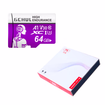 杰储(GCHUL) TF1000 64G TF卡 TF内存卡 (计价单位：个) 灰色