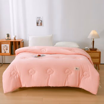 名都丽人 MDLR-CP58- 200*230cm 长绒棉棉花被（6斤） 被子 (计价单位：件) 粉色