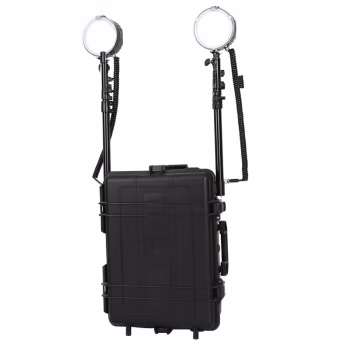 恒盛(HS) BF666C 60W、IP65、续航时间：强光6h/工作光12h、电压等级：18.5V、白光/约5700K、LED 移动箱式照明灯 (计价单位：台) 黑色