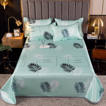 伊伊爱 CD0HJC2100364 /230*250cm 枫叶翩翩 大版时尚印花冰感凉席三件套 1.00 件/套 (计价单位：套) 枫叶翩翩