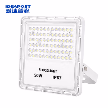 爱迪普森(IDEAPOST) AD-XM618-200W  IP67  220V  6500K  户外射灯 防水隧道灯广告牌投射灯 led投光灯泛光灯 (计价单位：个) 白色