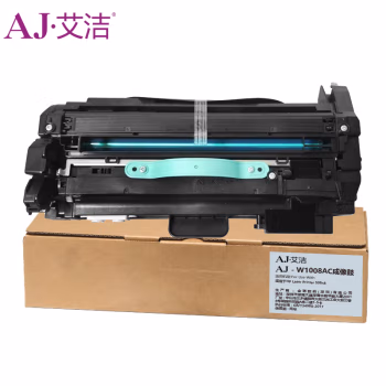 艾洁(AJ) W1008AC打印量100000页成像鼓带芯片适用HPLaserPrinter508nkW1007AC硒鼓架等硒鼓 硒鼓 (计价单位：只) 黑色