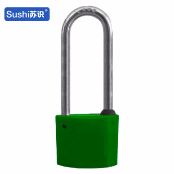 苏识 60mm 绿色 梅花塑钢锁 1.00 个/把 (计价单位：把) 绿色