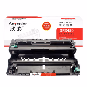 欣彩（Anycolor） AR-DR3450 专业版 30000页适用兄弟HL-5580D 鼓架 1.00 只/支 (计价单位：支) 黑色