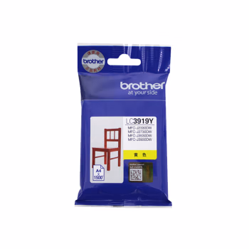 兄弟(brother) LC3919Y 打印量约1500页 墨盒 (计价单位：盒) 黄色