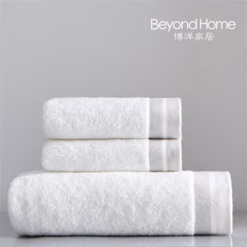 博洋家居(BeyondHome) WT902407011E 纯棉 单条装 毛巾 (计价单位：条) 梦白