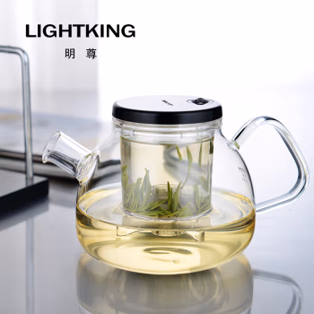 金灶(KAMJOVE) E-24 明尊 玻璃 900ml 茶壶 (计价单位：套) 透明