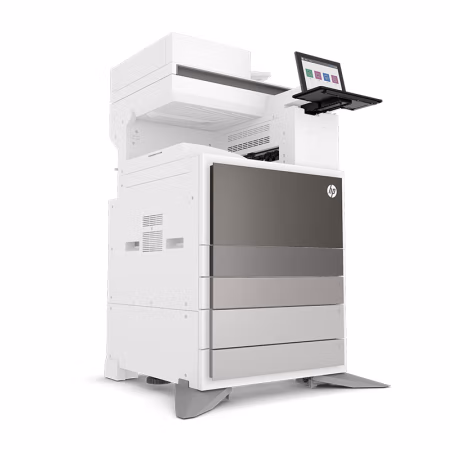 惠普(HP) E73135z 标配附加双纸盒底座  A3黑白激光复合机 上门安装一年原厂服务 (计价单位：台) 白色