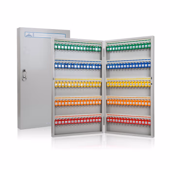 杰丽斯(JIELISI) 8707 150位 五排 金属 钥匙管理箱 (计价单位：个) 银色