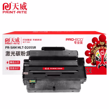 天威(PrintRite) PR-SAM MLT-D205SR 带芯片 专业装 硒鼓 1.00 只/支 (计价单位：支) 黑色