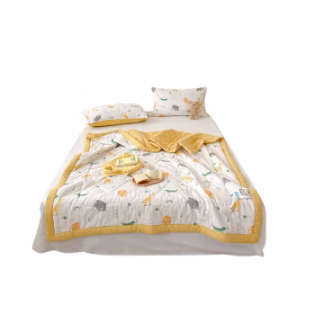 伊伊爱 BZ0LFS2201005 /150*200cm儿童双层纱热带森林棉花夏凉被 被子 (计价单位：件) 热带森林