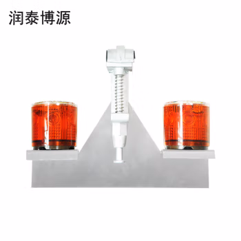 润泰博源 RT533 2X0.4W 红光/约900K 3.7V 600h IP65 太阳能警示灯 LED 警示灯 (计价单位：盏) 红色