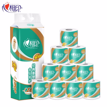 心相印(Mind Act Upon Mind) BT810 10卷/提 180g 卫生纸卷纸 (计价单位：提)