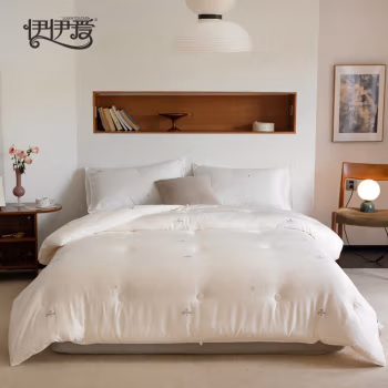 伊伊爱 BZ0BZF2201141 /200*230cm约5斤 豆本60S大豆春秋被 1.00 件/条 (计价单位：条) 白色