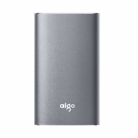 爱国者(aigo) S02 500G USB3.1 移动硬盘 (计价单位：个) 锖色