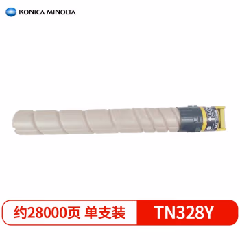 柯尼卡美能达(KONICA MINOLTA) TN328Y 打印量约28000页 适用C300i C360i 碳粉 (计价单位：只) 黄色