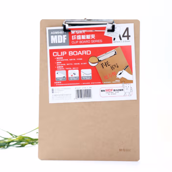 晨光(M&amp;G) ADM94877 A4 纤维 板夹 (计价单位：个) 原木色