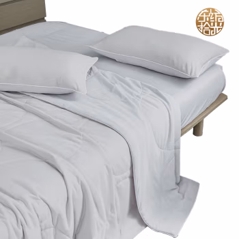 东纺拾光 DF3011-01  150*200cm天雪丝凉感夏被 被子 1.00 件/条 (计价单位：条) 深浅灰色