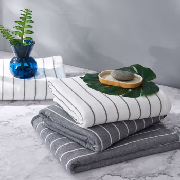 伊伊爱 MJ0BH02200158Z/ 74*34cm 简约现代毛巾抹布两用 (计价单位：块) 多色