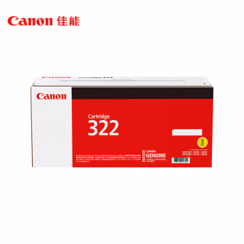佳能(Canon) CRG-322Y 打印量约7500页 适用LBP9100Cdn 硒鼓 1.00 只/支 (计价单位：支) 黄色