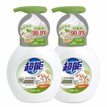 超能 258ml 泡沫抑菌祛味清新 洗手液 (计价单位：瓶)
