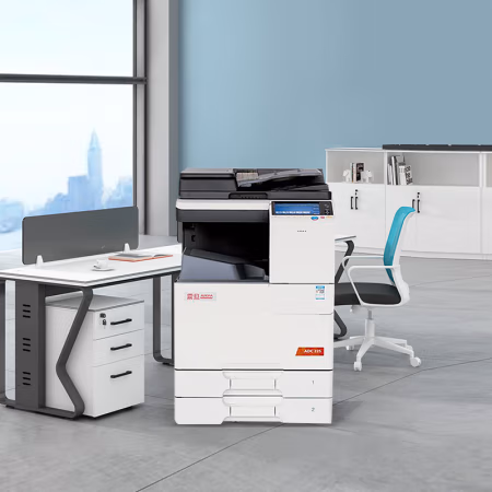 震旦(AURORA) ADC225 双面自动输稿器+双纸盒+网卡+工作台 A3彩色多功能数码复合机 (计价单位：台) 白色